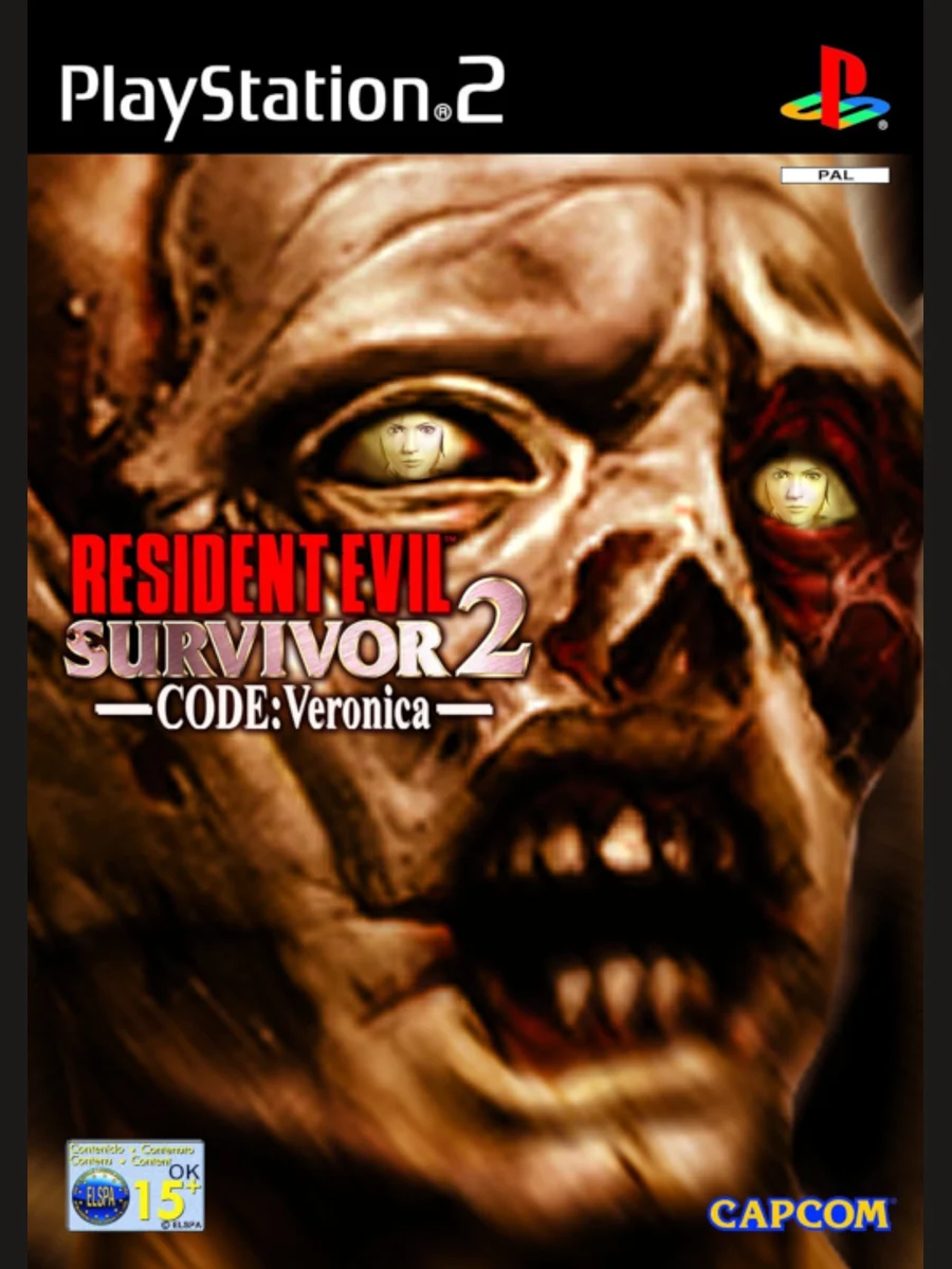 Jaquette face Resident Evil Survivor 2 Code: Veronica