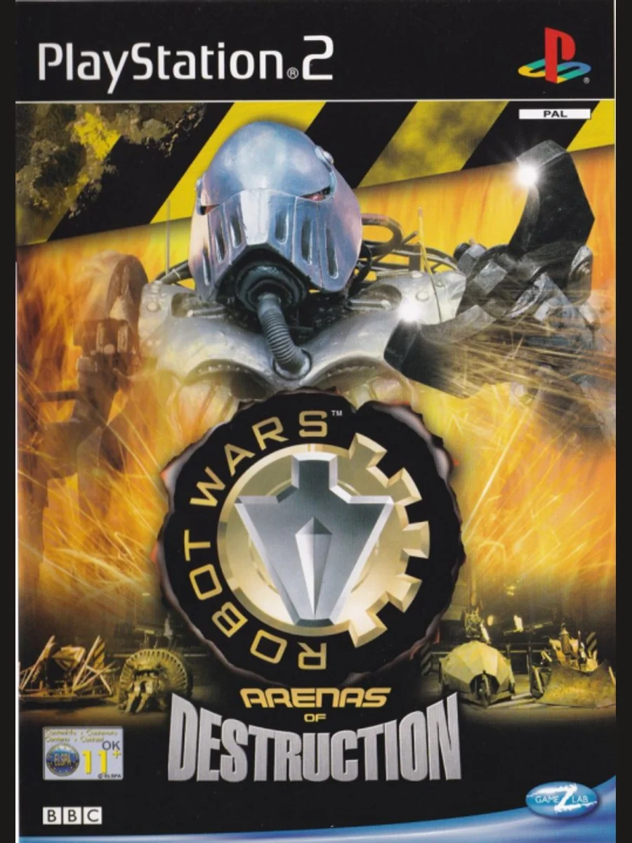 Jaquette face Robot Wars: Arenas of Destruction