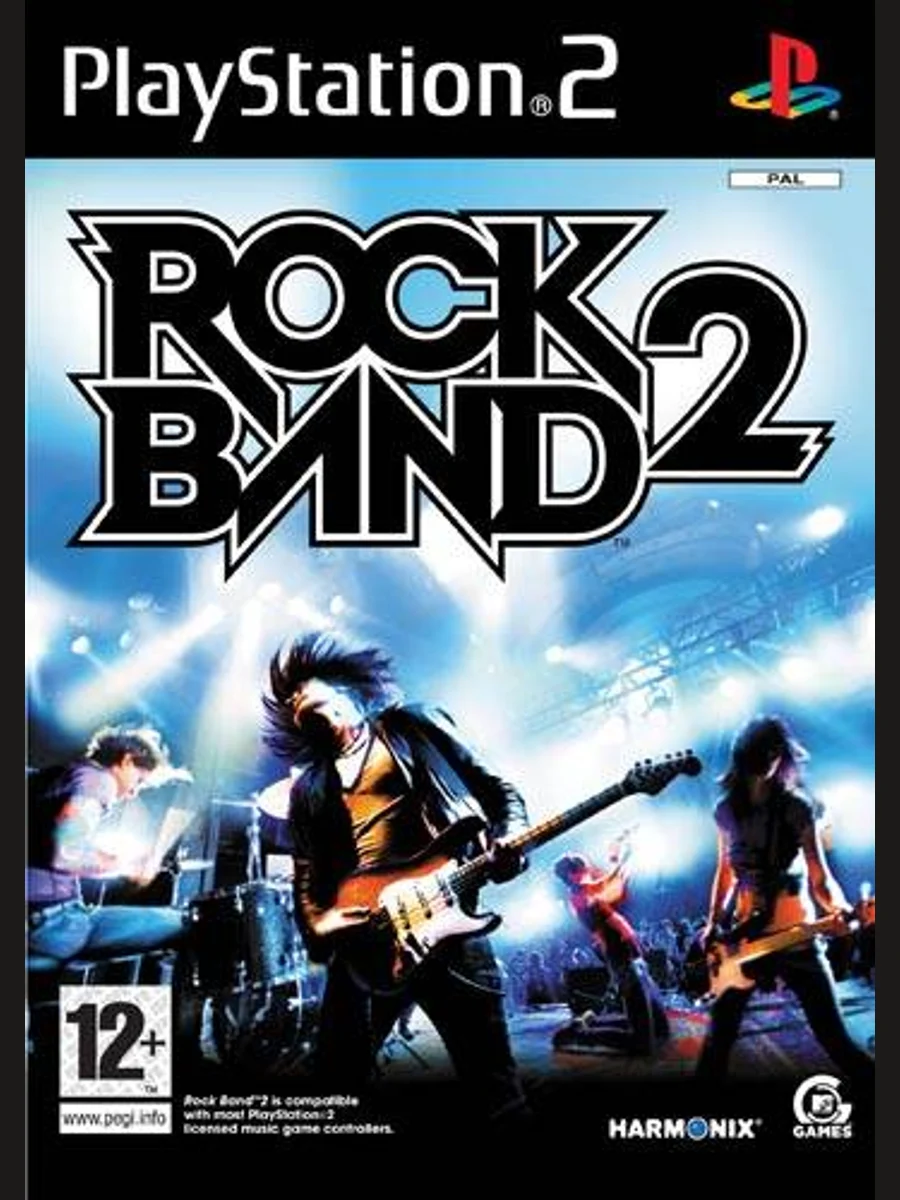 Jaquette face Rock Band 2