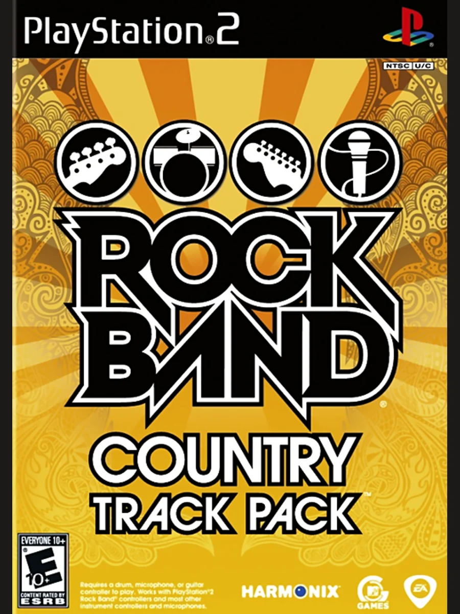 Jaquette face Rock Band Country Track Pack