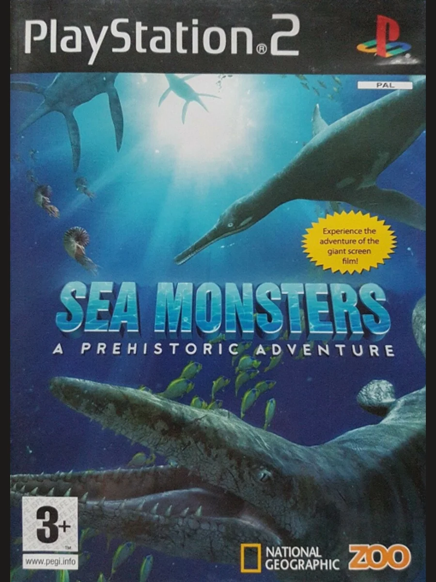 Jaquette face Sea Monsters: A Prehistoric Adventure