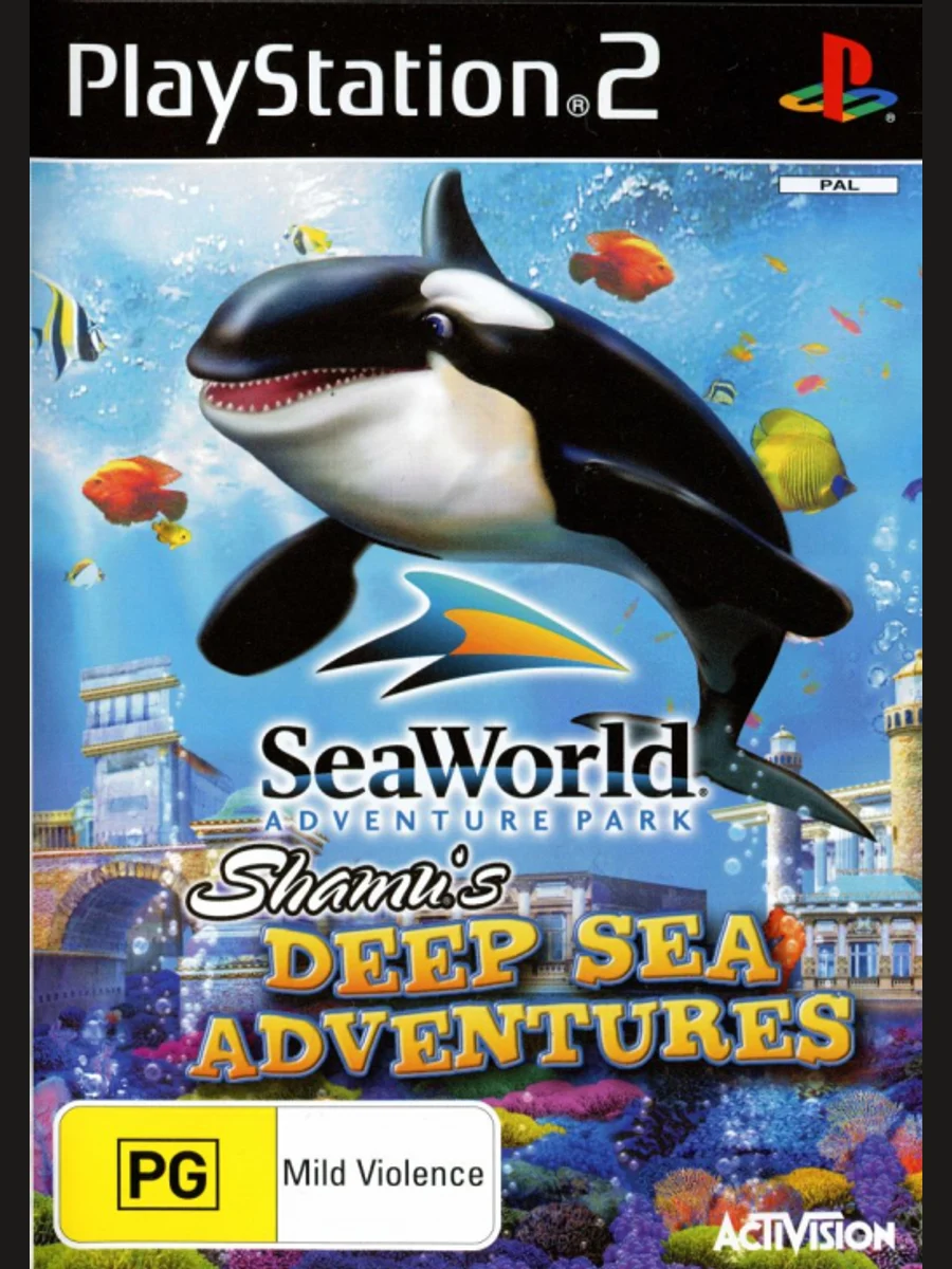 Jaquette face Sea World: Shamu's Deep Sea Adventures