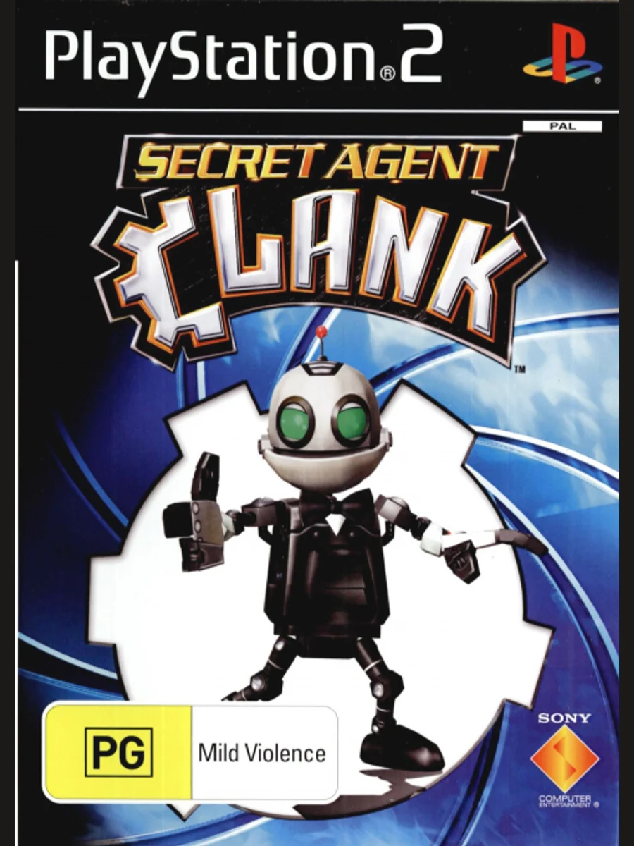 Jaquette face Secret Agent Clank