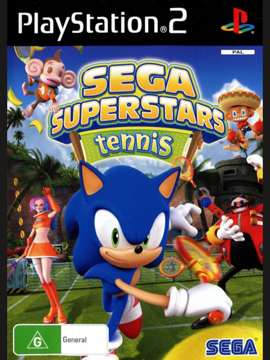 Jaquette face Sega Superstars Tennis