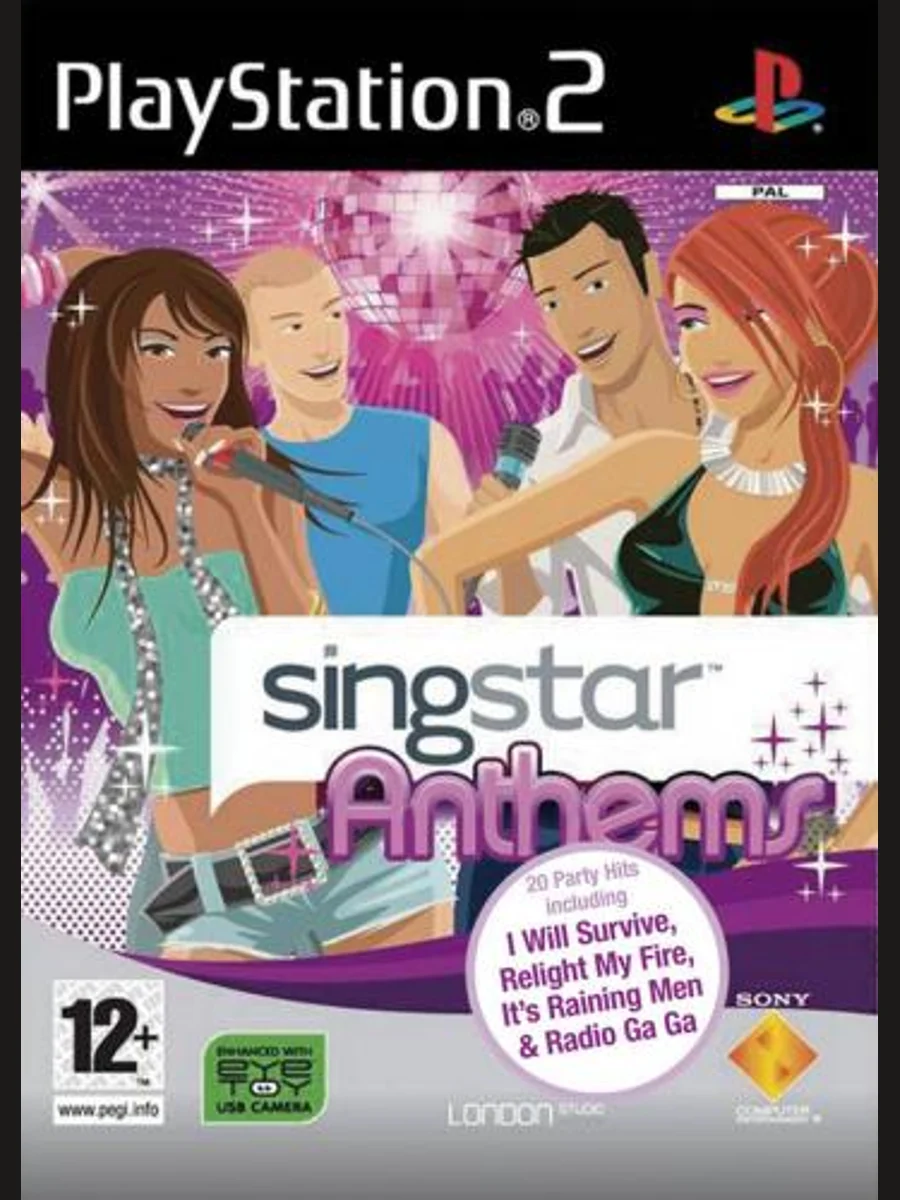 Jaquette face SingStar Anthems