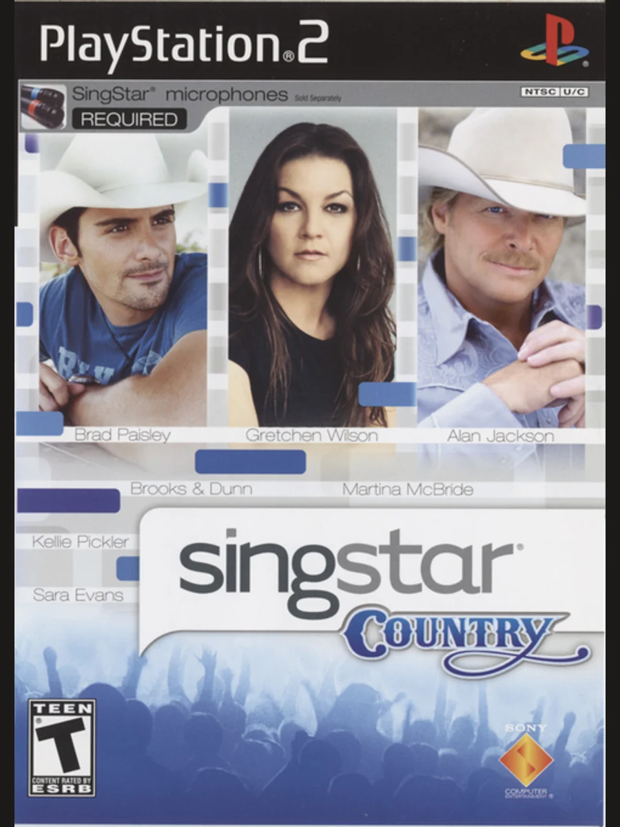 Jaquette face SingStar Country