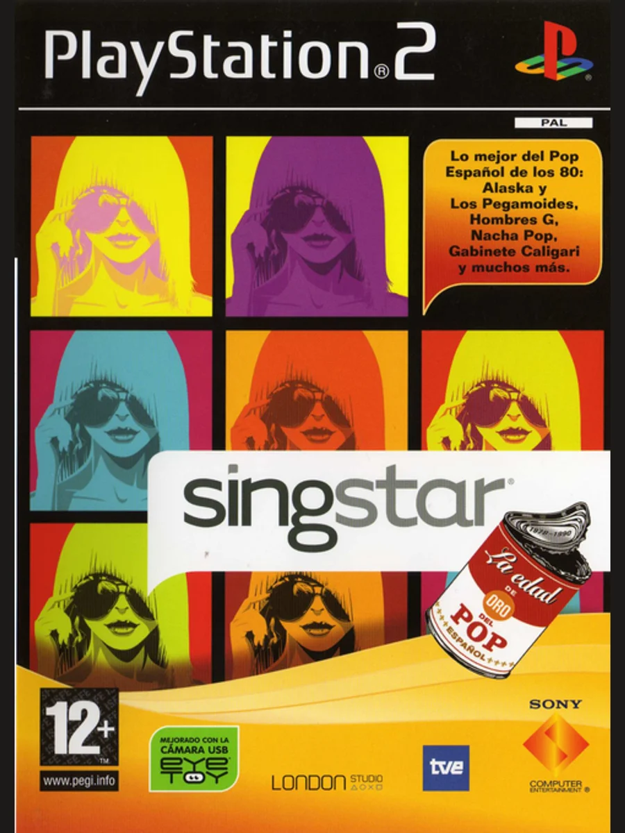 Jaquette face SingStar La Edad de Oro del Pop Espanol