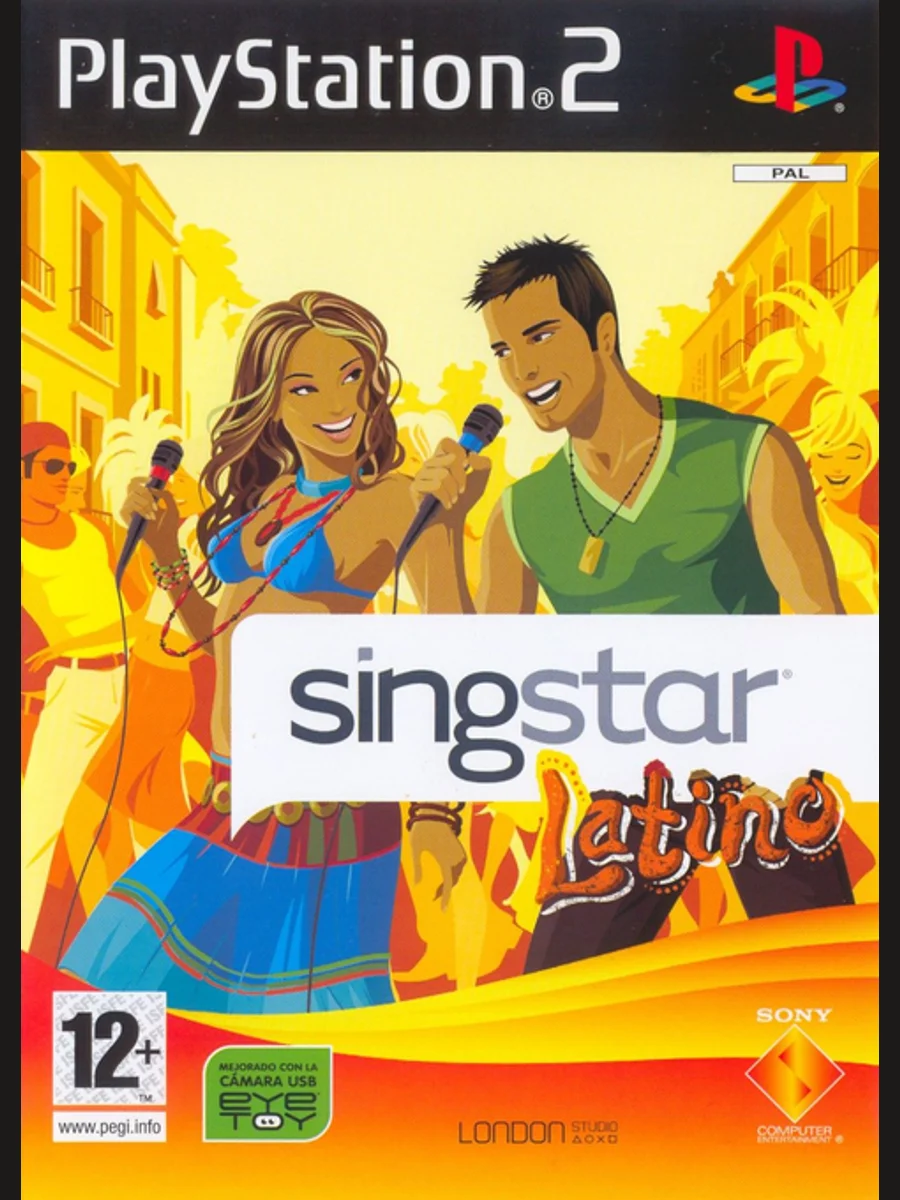 Jaquette face SingStar Latino (EU Version)