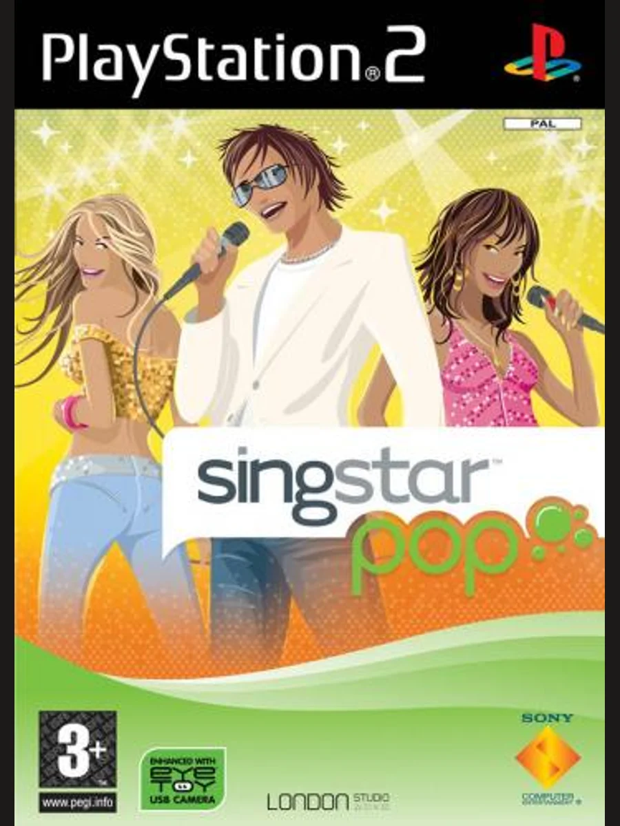 Jaquette face SingStar Pop