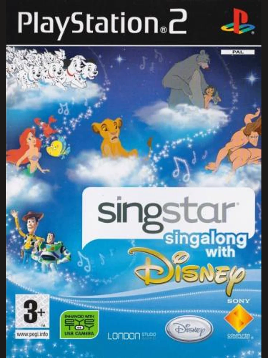 Jaquette face SingStar Singalong With Disney