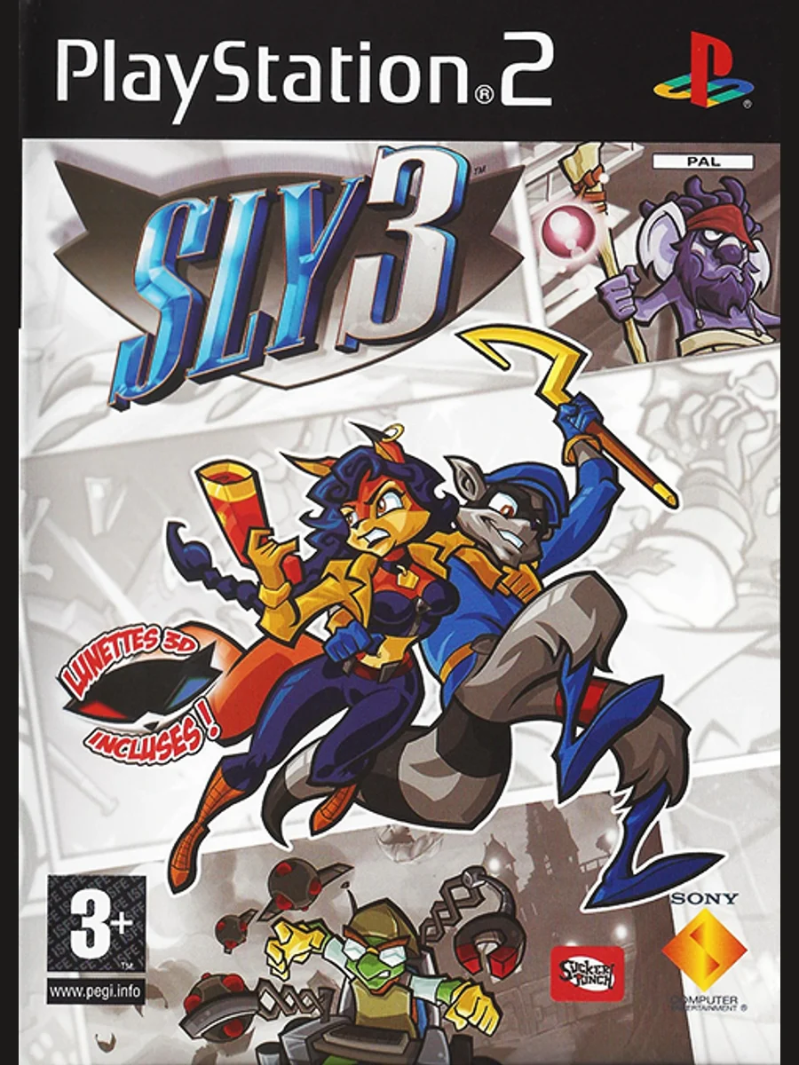 Jaquette face Sly 3: Honor Among Thieves