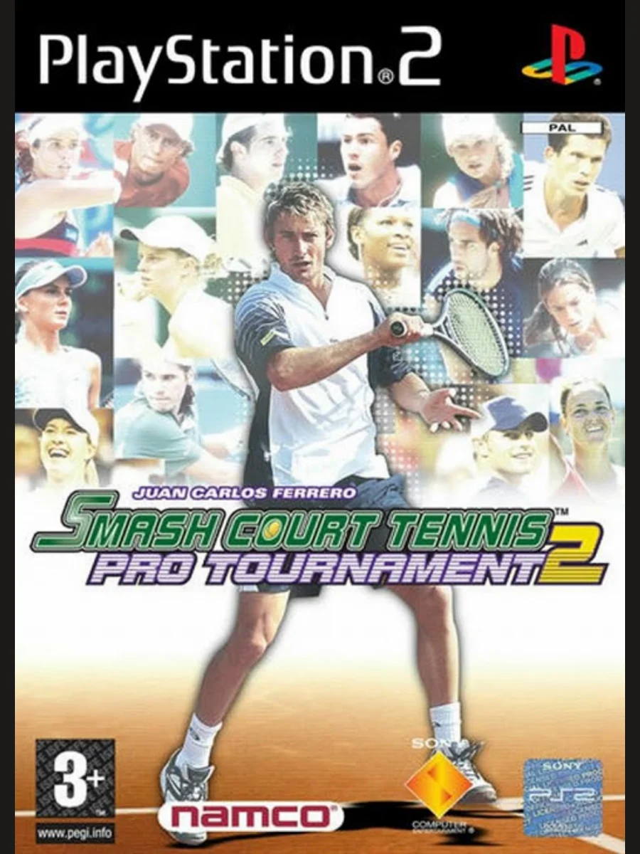 Jaquette face Smash Court Tennis Pro Tournament 2