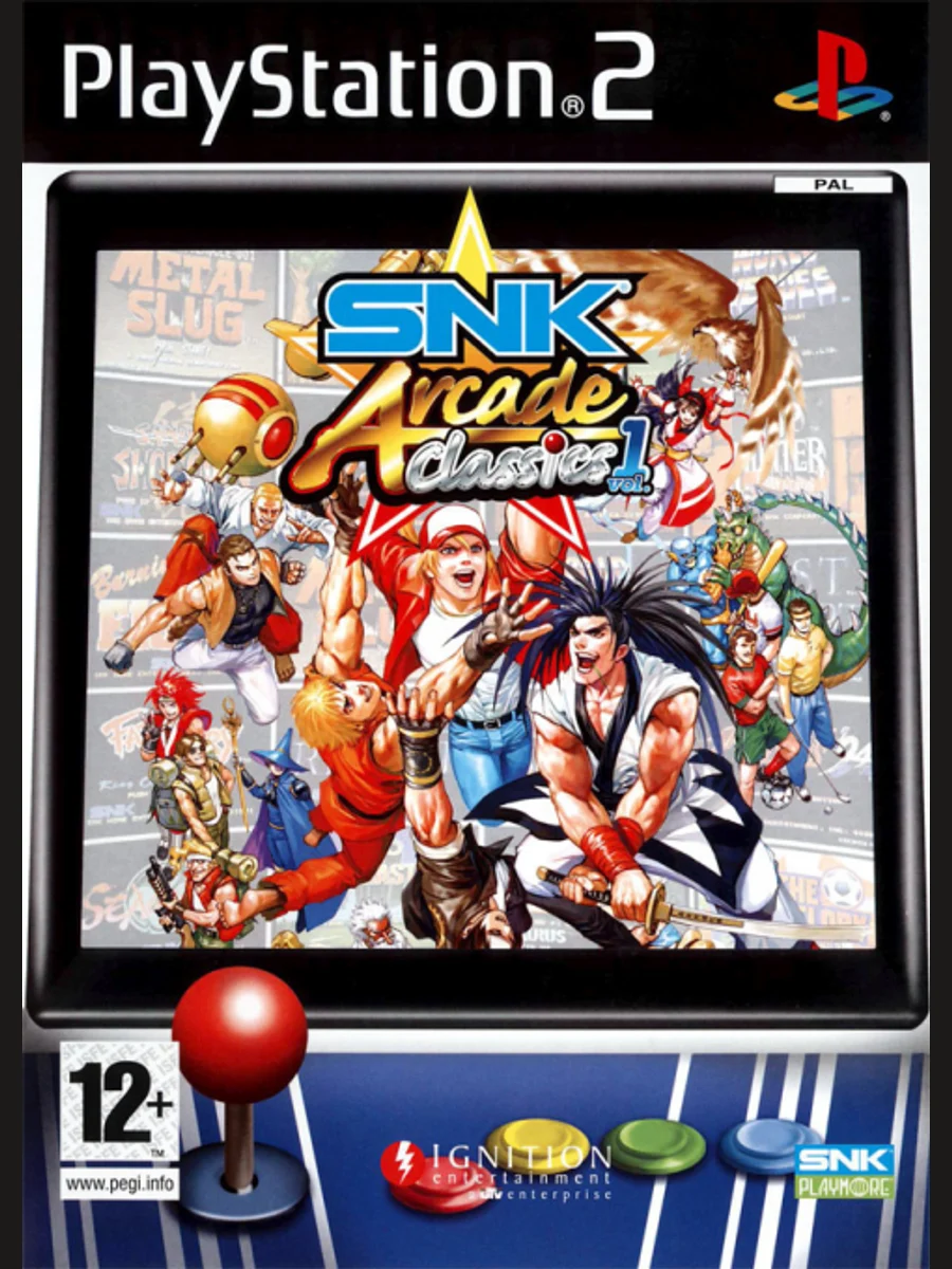Jaquette face SNK Arcade Classics Vol. 1