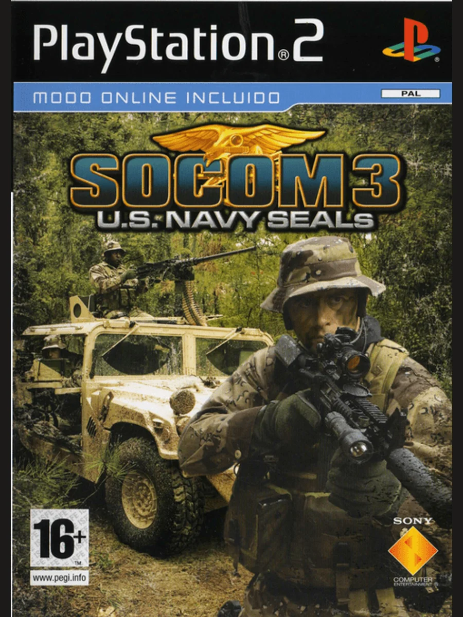 Jaquette face SOCOM 3 U.S. Navy SEALs