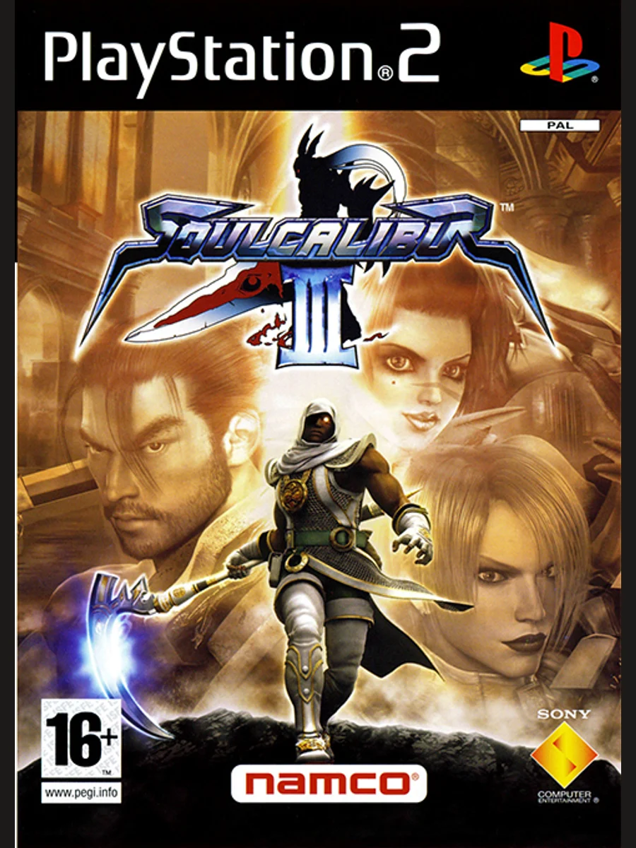 Jaquette face Soulcalibur III