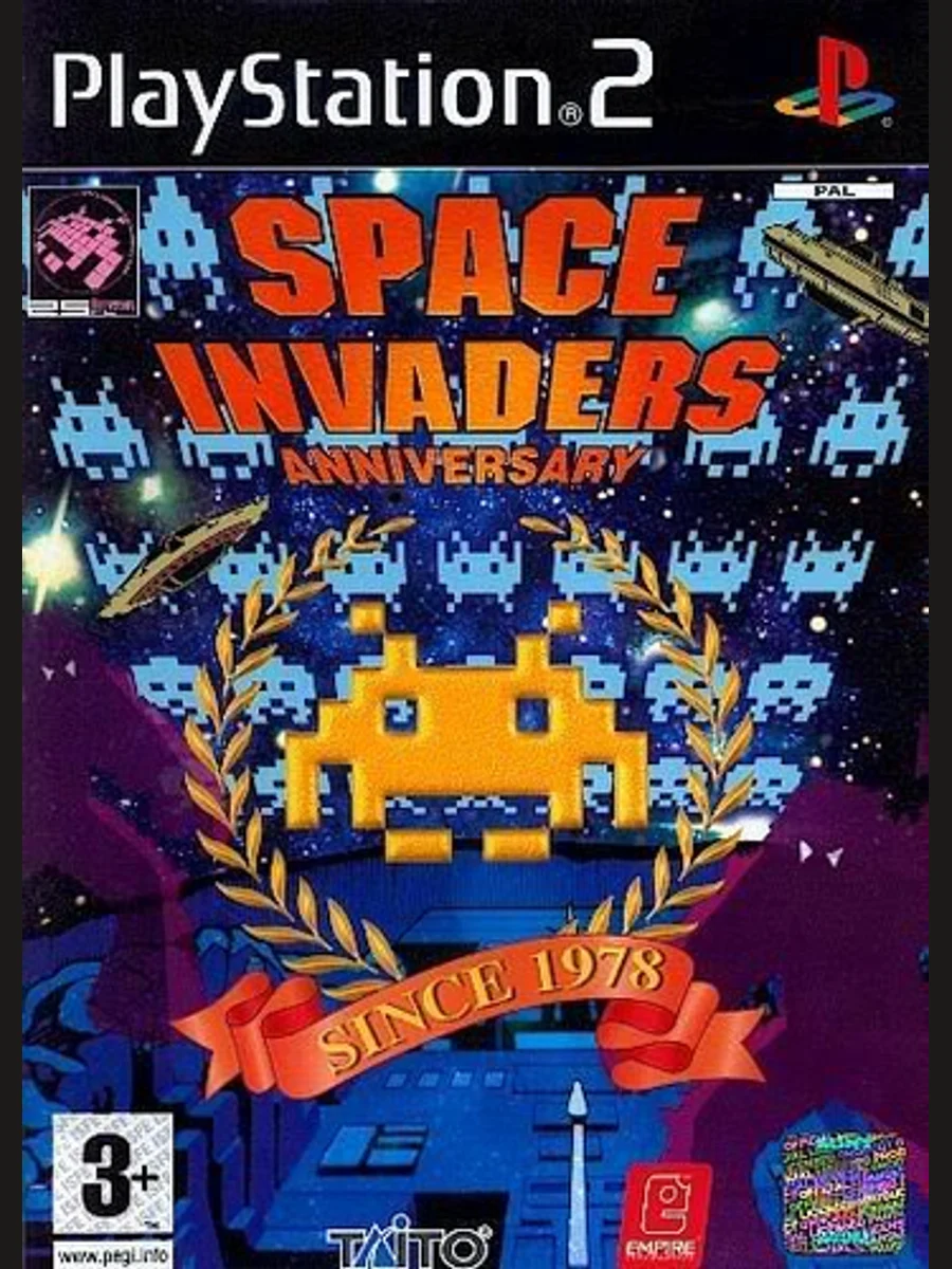 Jaquette face Space Invaders Anniversary