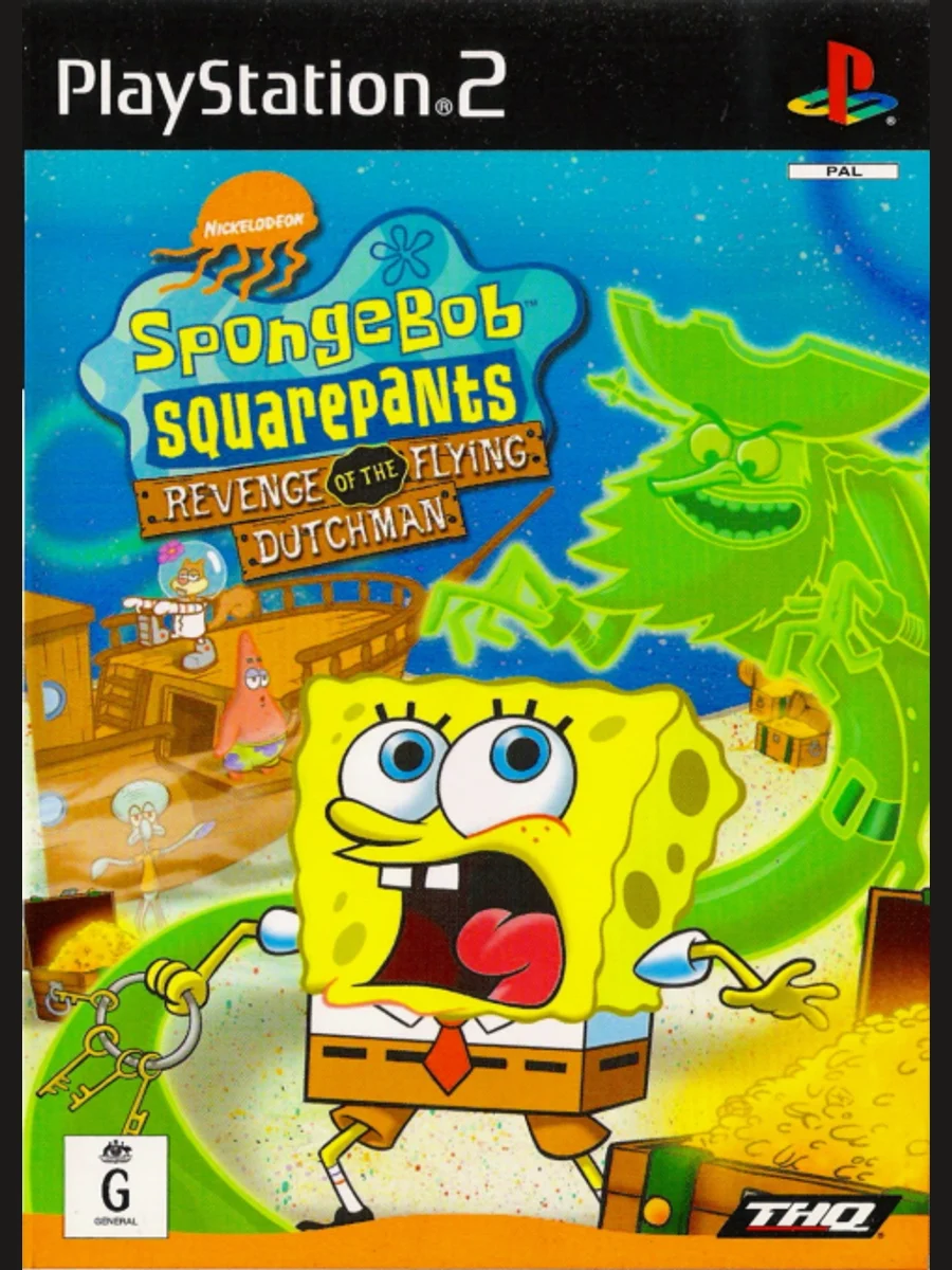 Jaquette face SpongeBob SquarePants: Revenge of the Flying Dutchman
