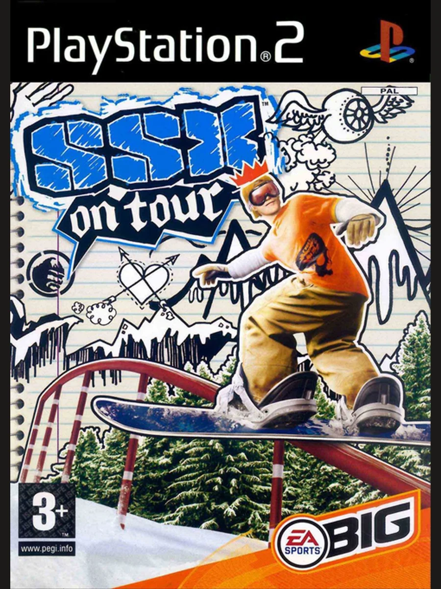 Jaquette face SSX on Tour