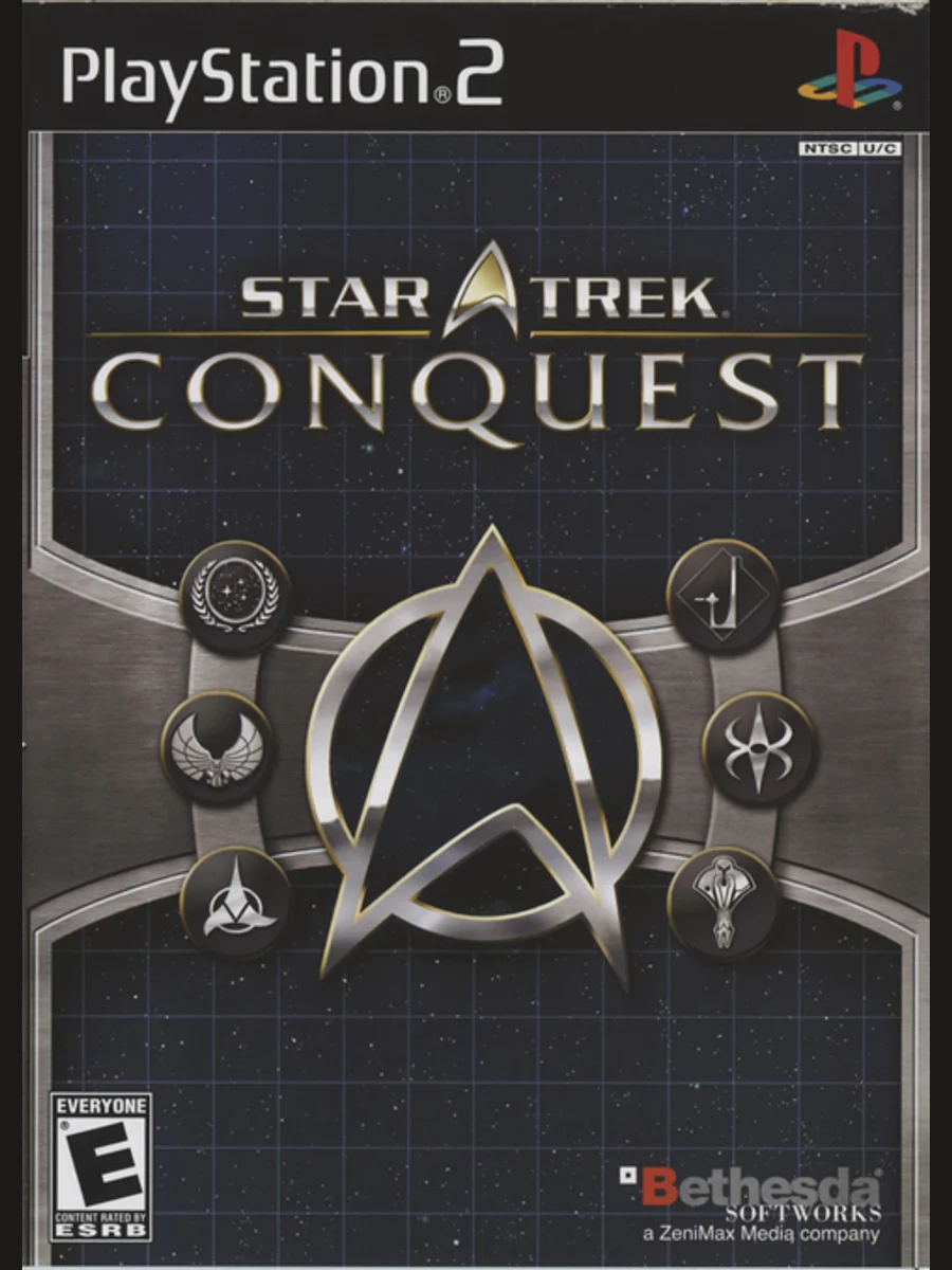 Jaquette face Star Trek: Conquest