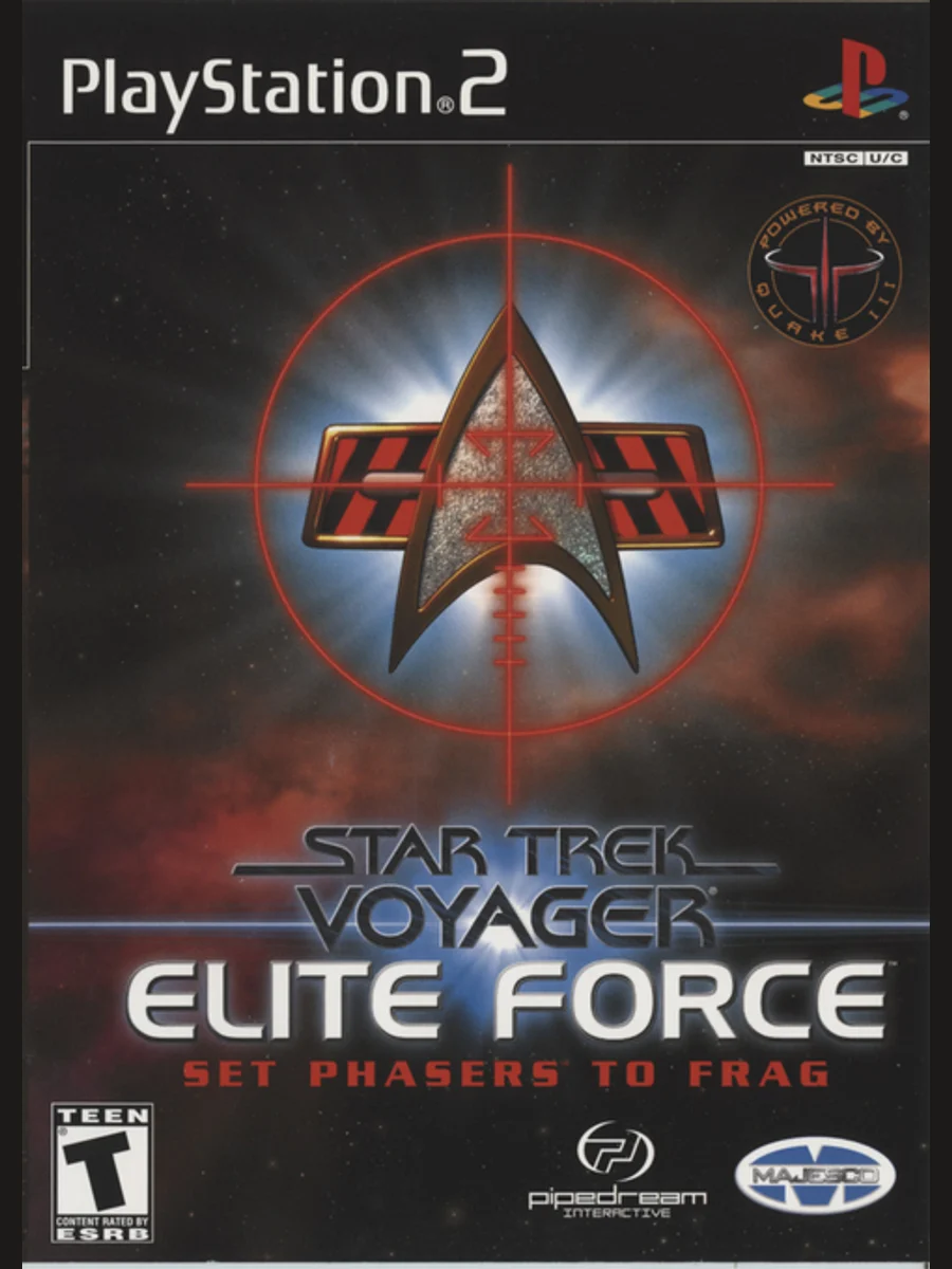 Jaquette face Star Trek: Voyager – Elite Force
