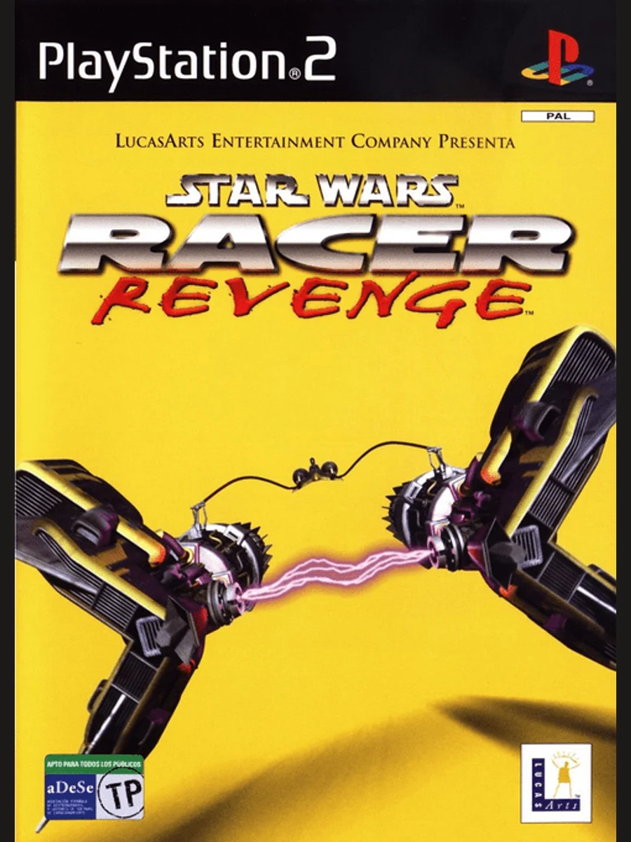 Jaquette face Star Wars Racer Revenge
