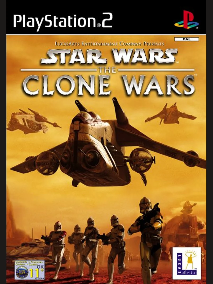 Jaquette face Star Wars: The Clone Wars