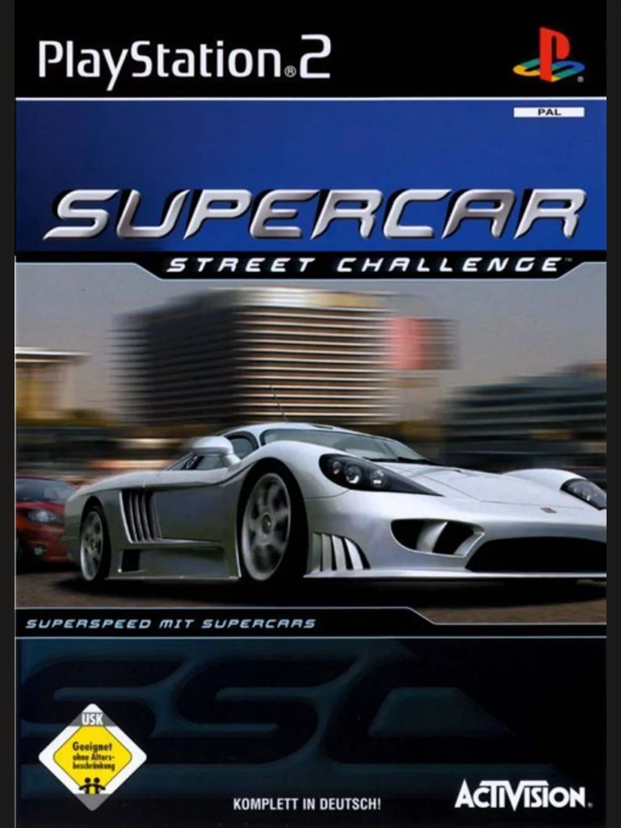 Jaquette face Supercar Street Challenge