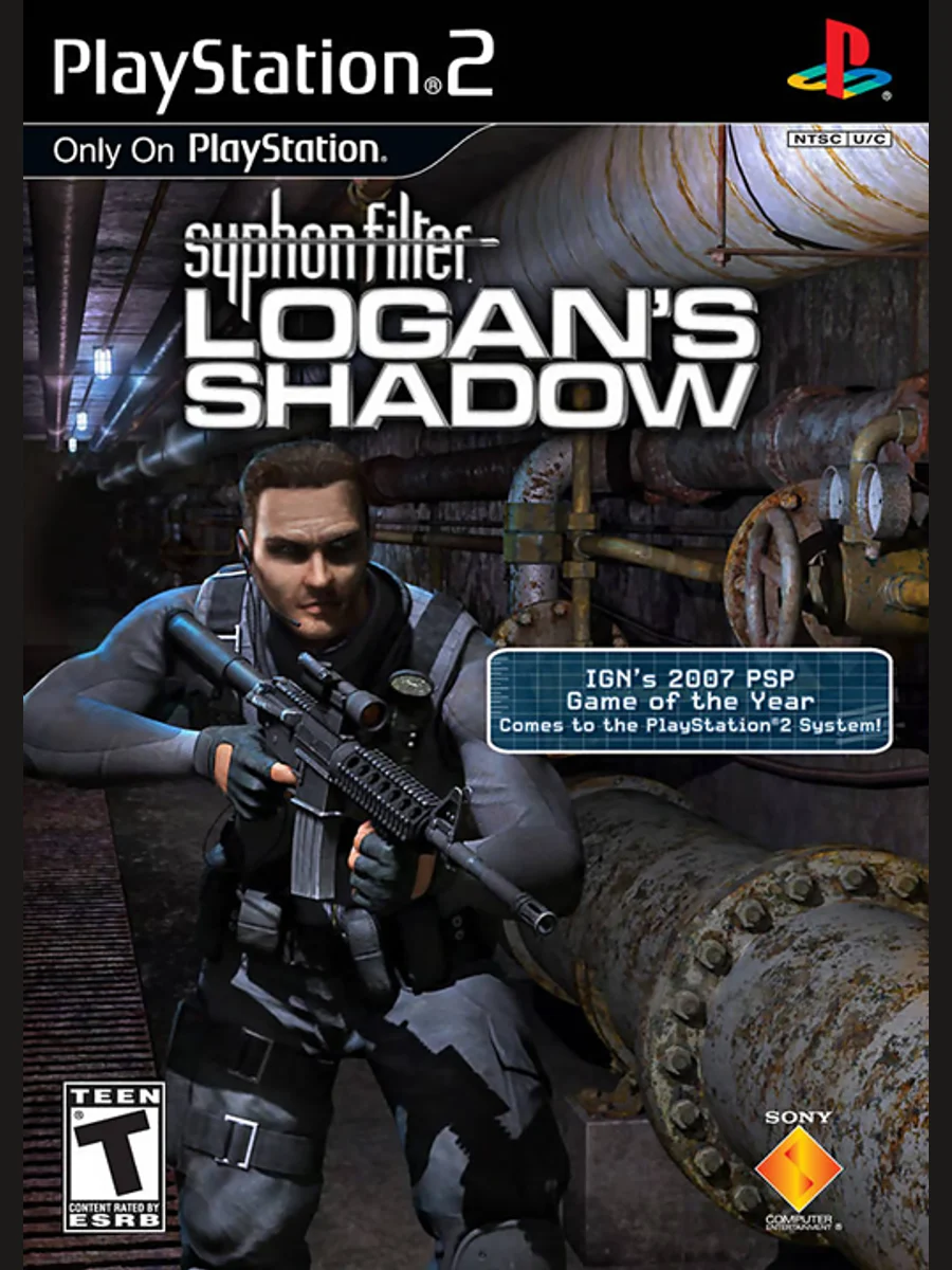 Jaquette face Syphon Filter: Logan's Shadow