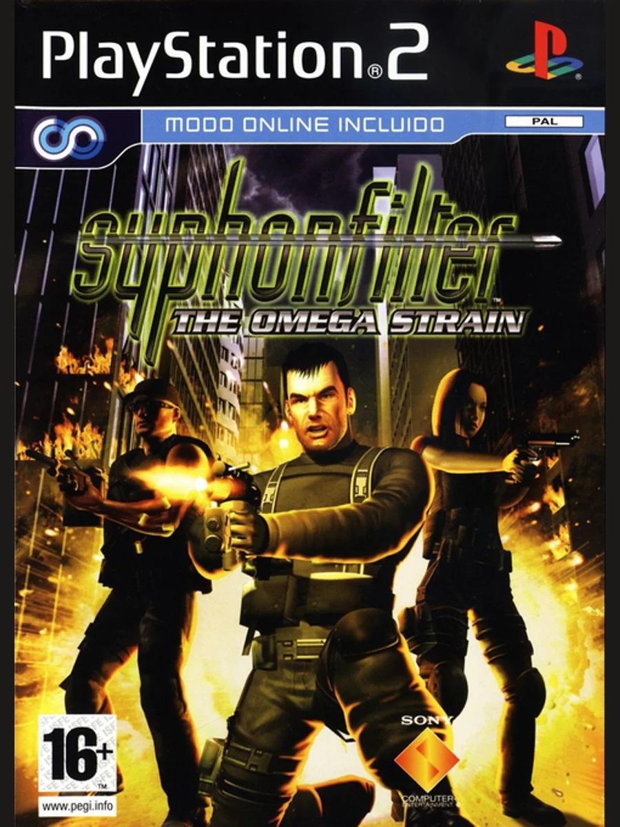 Jaquette face Syphon Filter: The Omega Strain