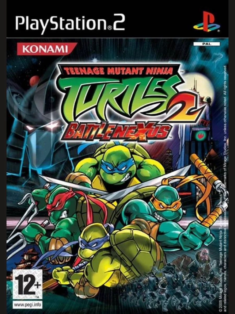 Jaquette face Teenage Mutant Ninja Turtles 2: Battle Nexus