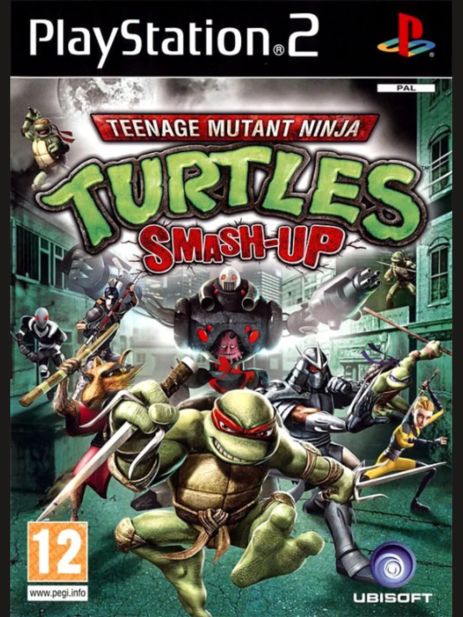 Jaquette face Teenage Mutant Ninja Turtles: Smash-Up
