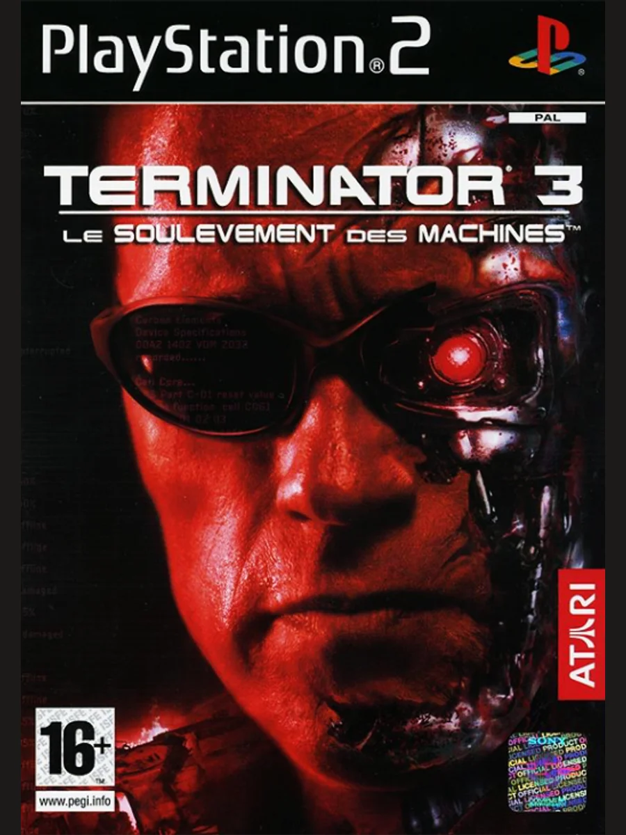 Jaquette face Terminator 3: Rise of the Machines