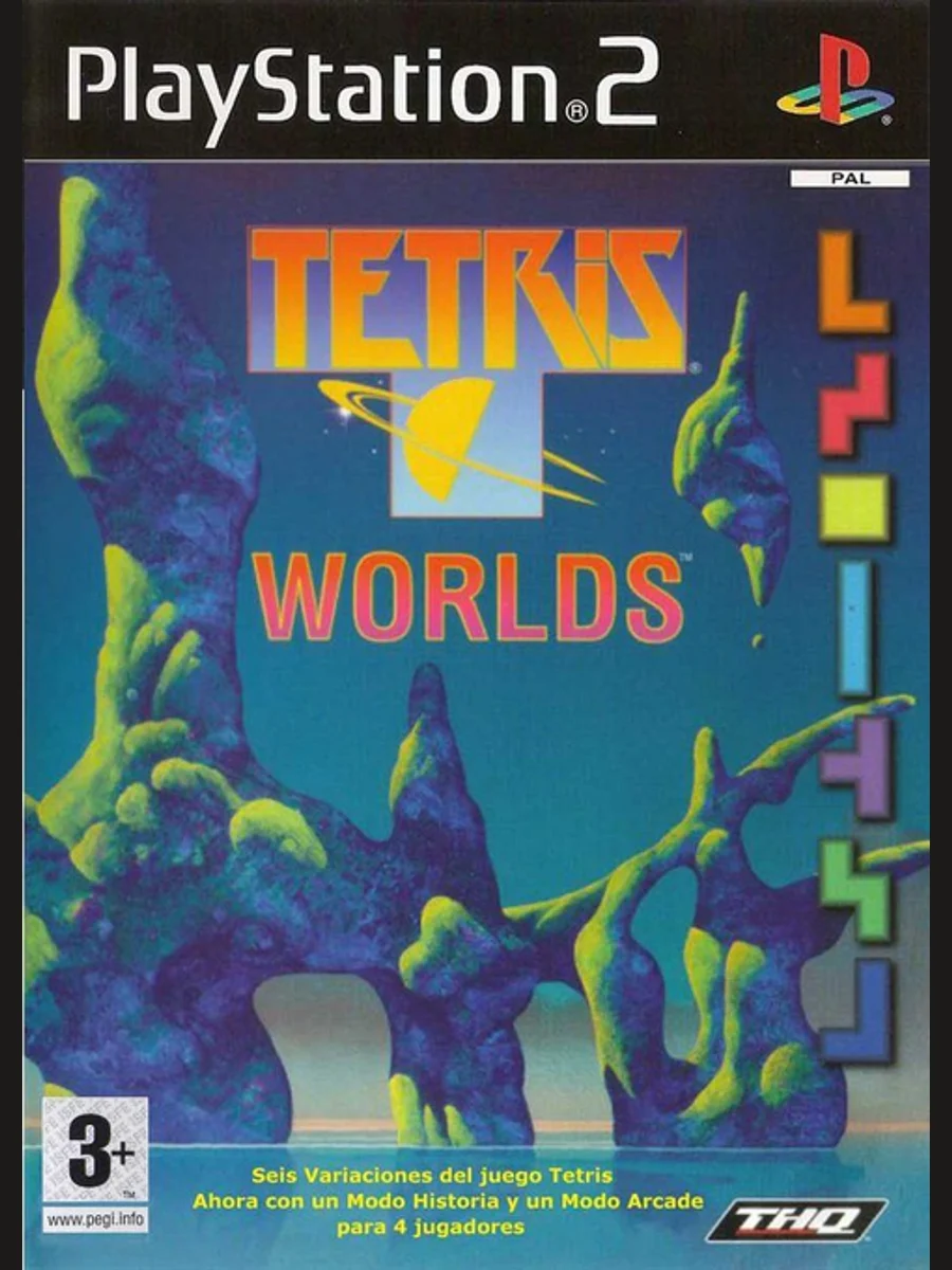 Jaquette face Tetris Worlds
