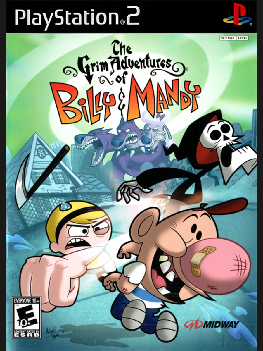Jaquette face The Grim Adventures of Billy & Mandy