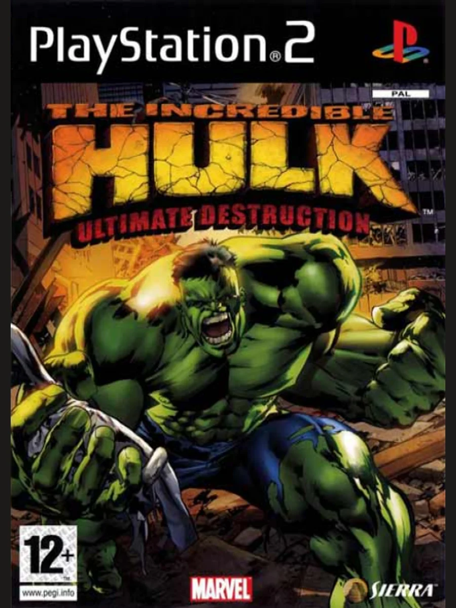 Jaquette face The Incredible Hulk: Ultimate Destruction