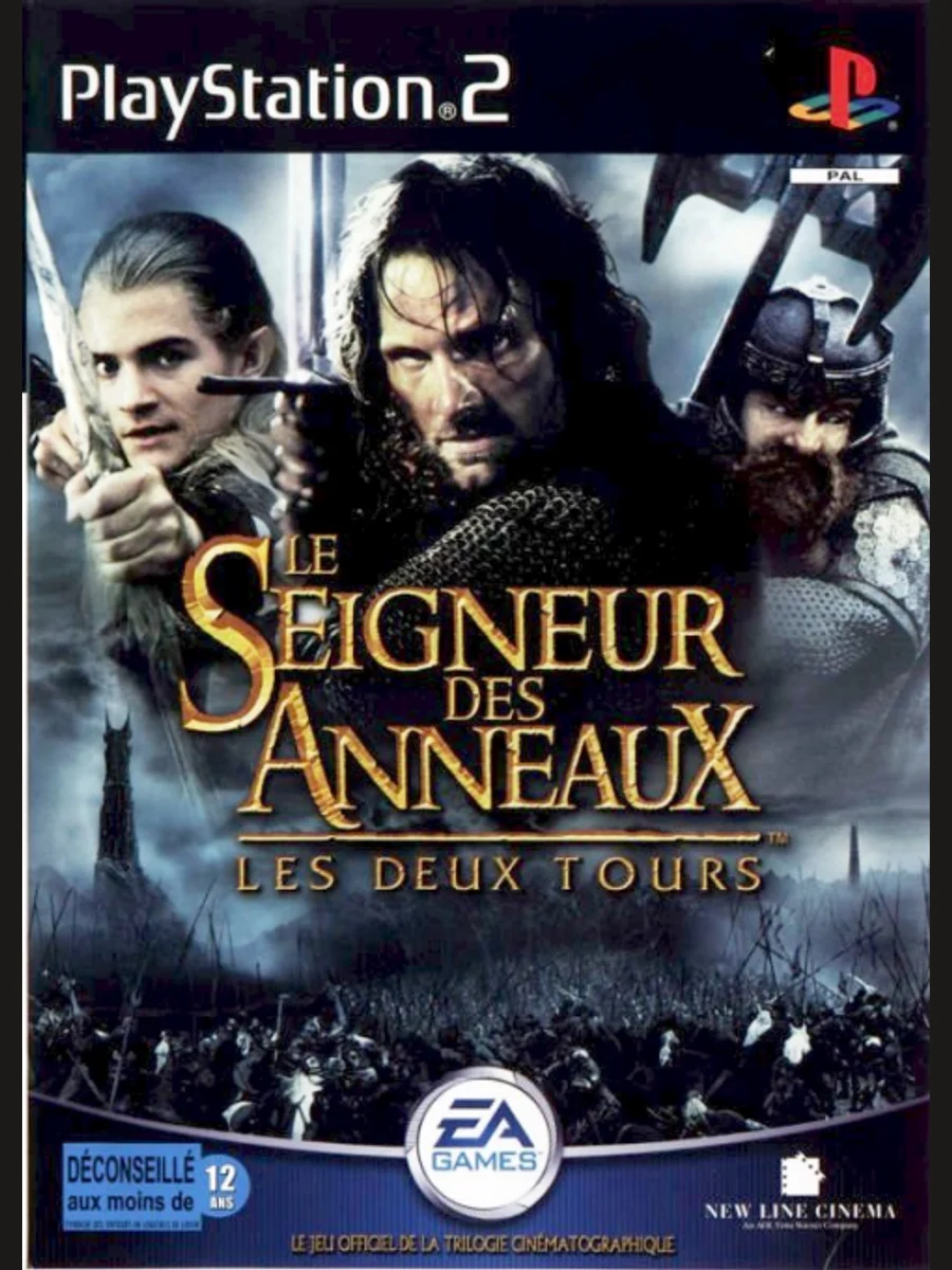 Jaquette face The Lord of the Rings: The Two Towers