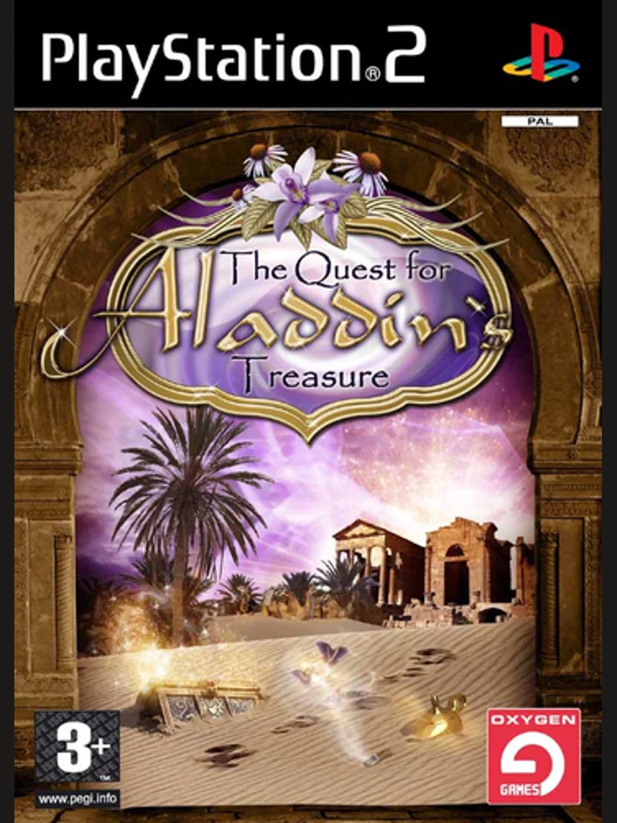 Jaquette face The Quest for Aladdin's Treasure