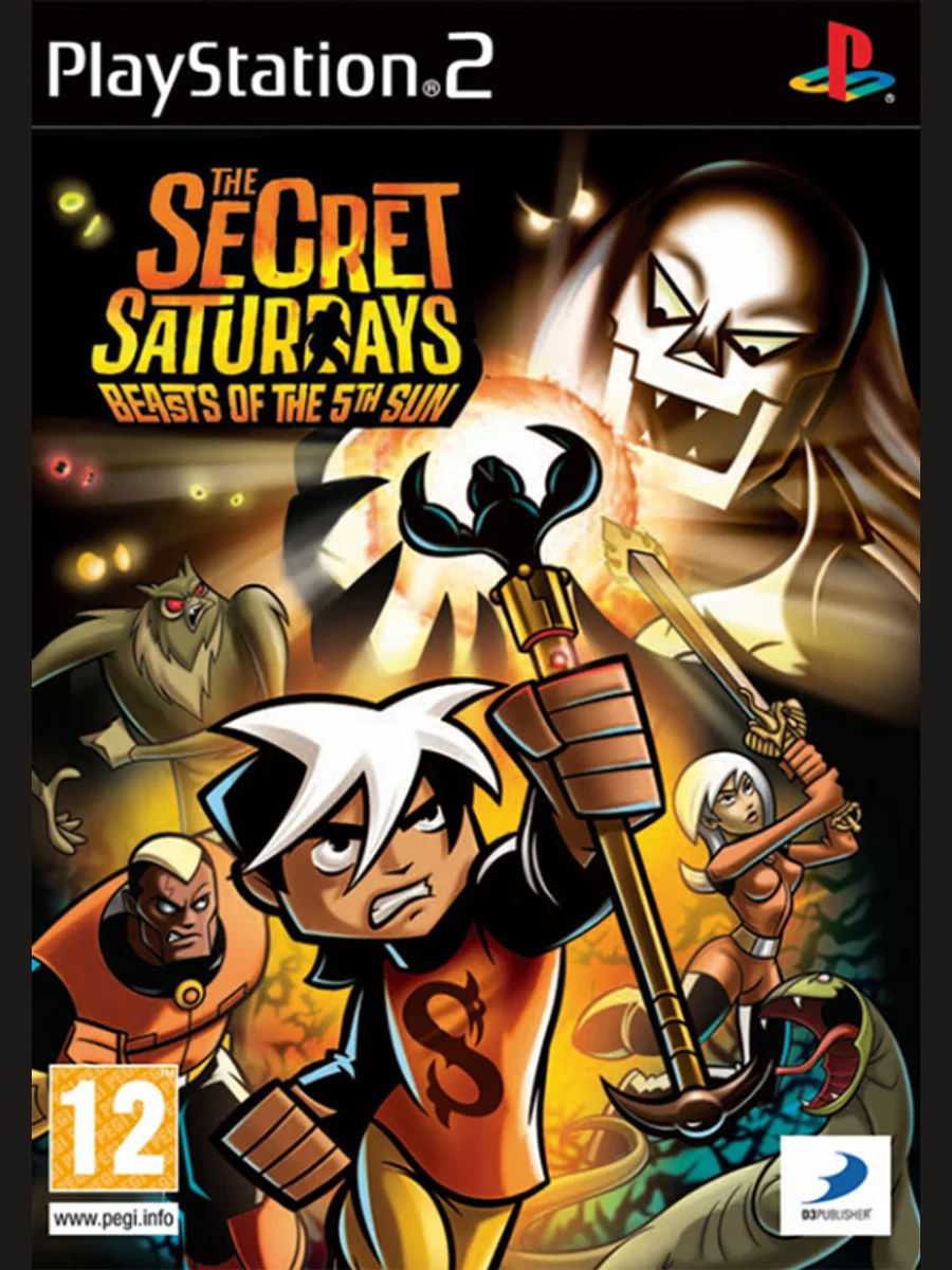 Jaquette face The Secret Saturdays: Beasts of the 5th Sun