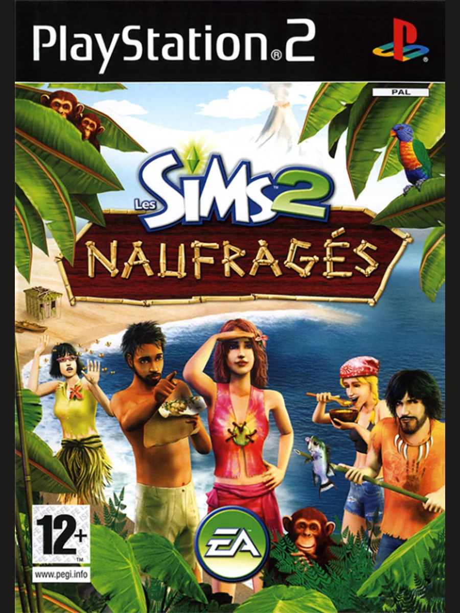 Jaquette face The Sims 2: Castaway