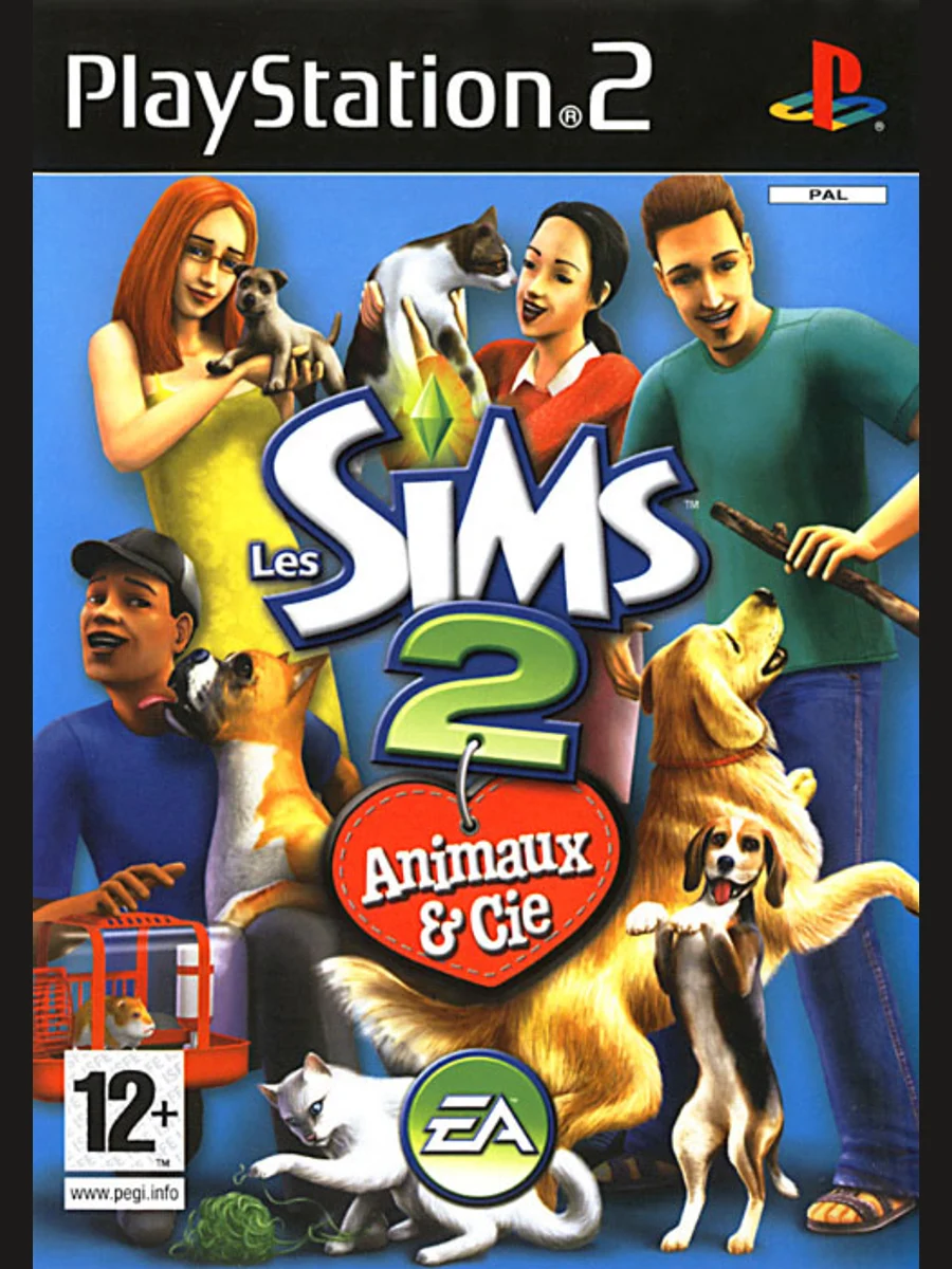Jaquette face The Sims 2: Pets