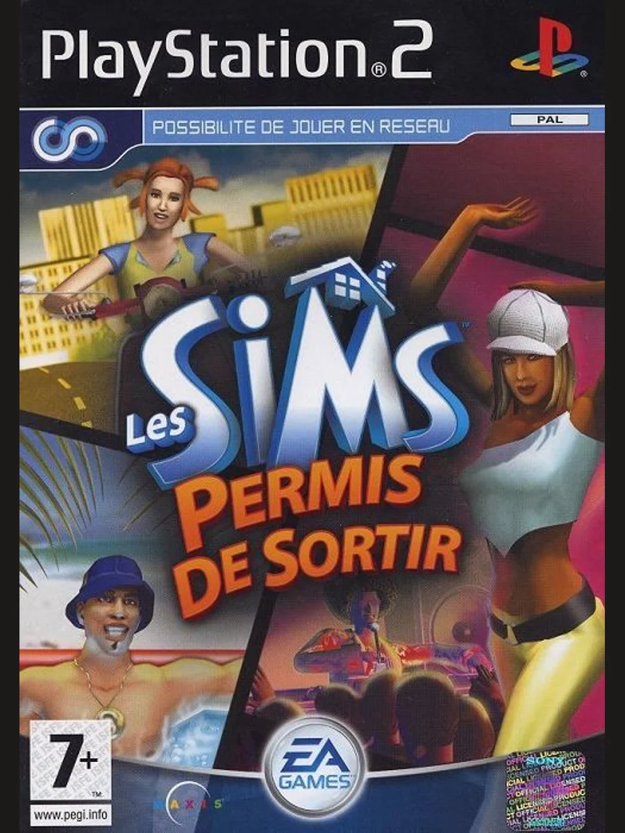 Jaquette face The Sims Bustin' Out