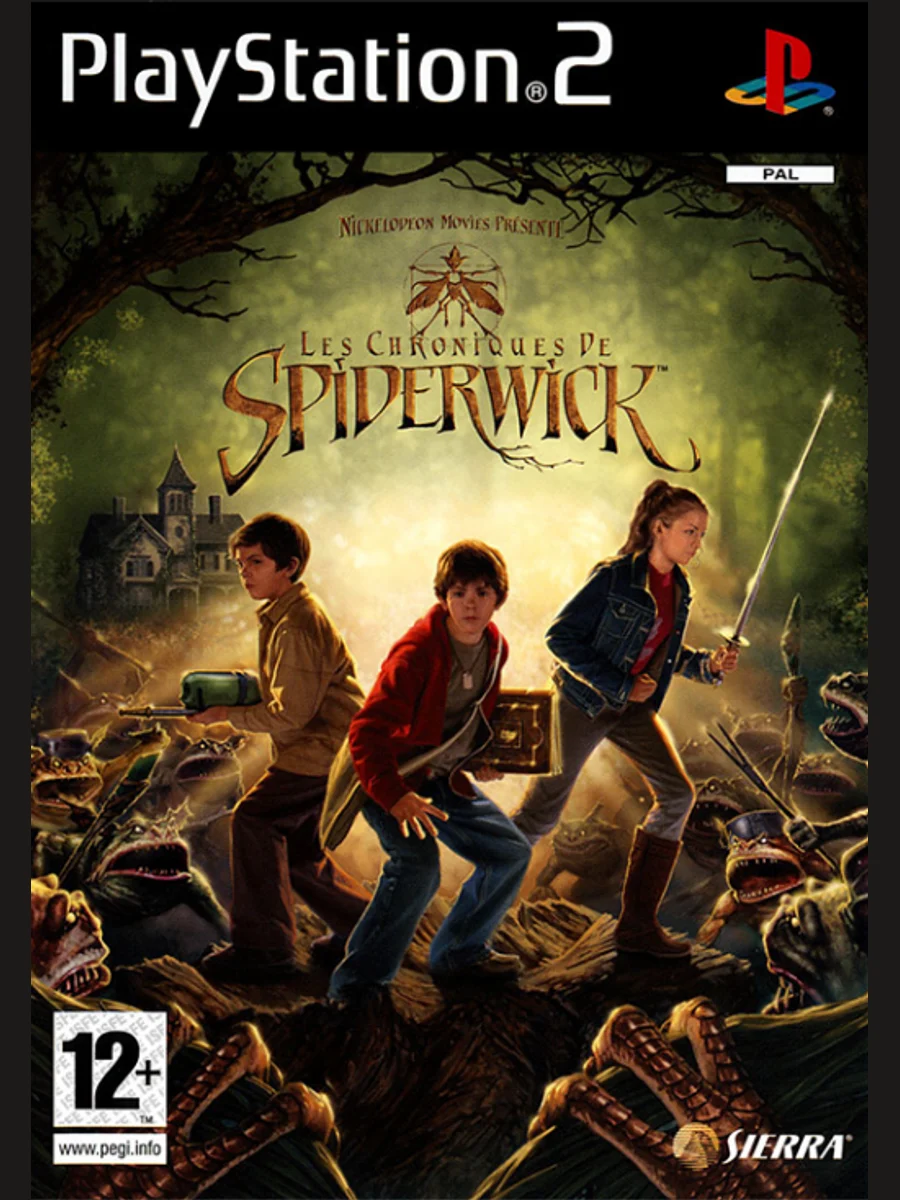 Jaquette face The Spiderwick Chronicles