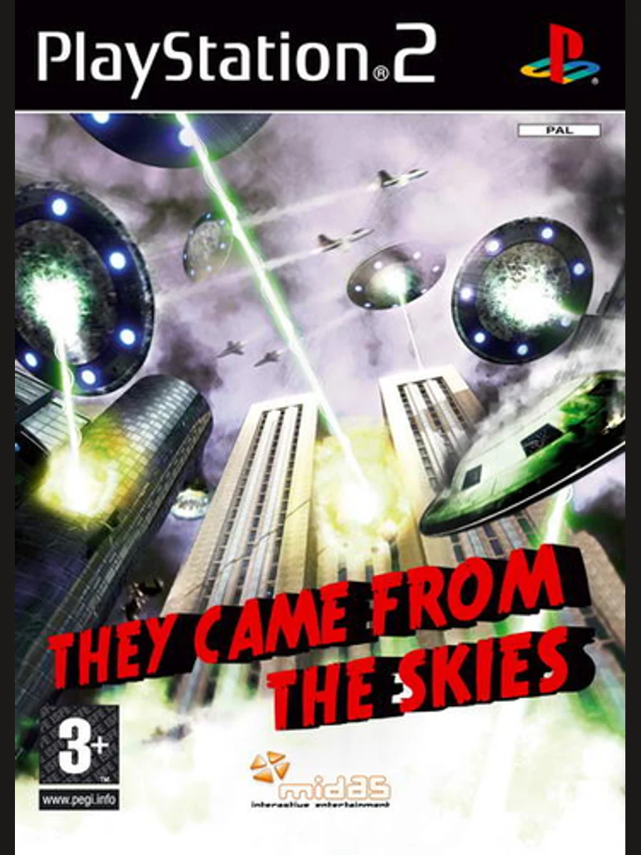 Jaquette face They Came from the Skies