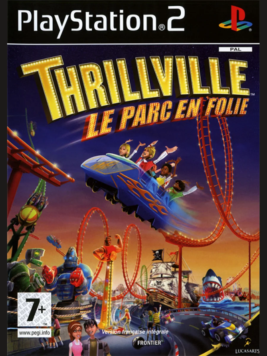 Jaquette face Thrillville: Off the Rails
