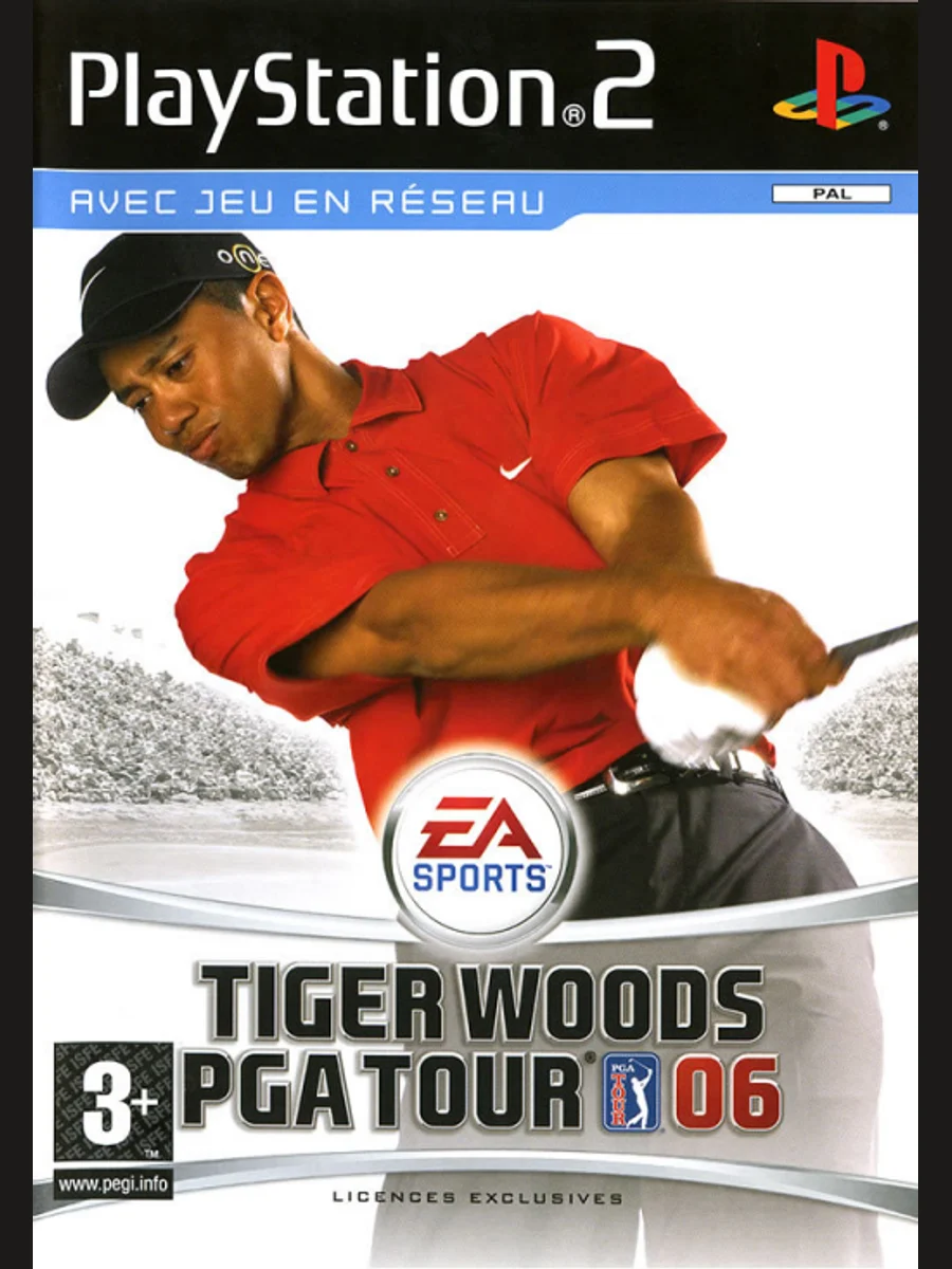 Jaquette face Tiger Woods PGA Tour 06
