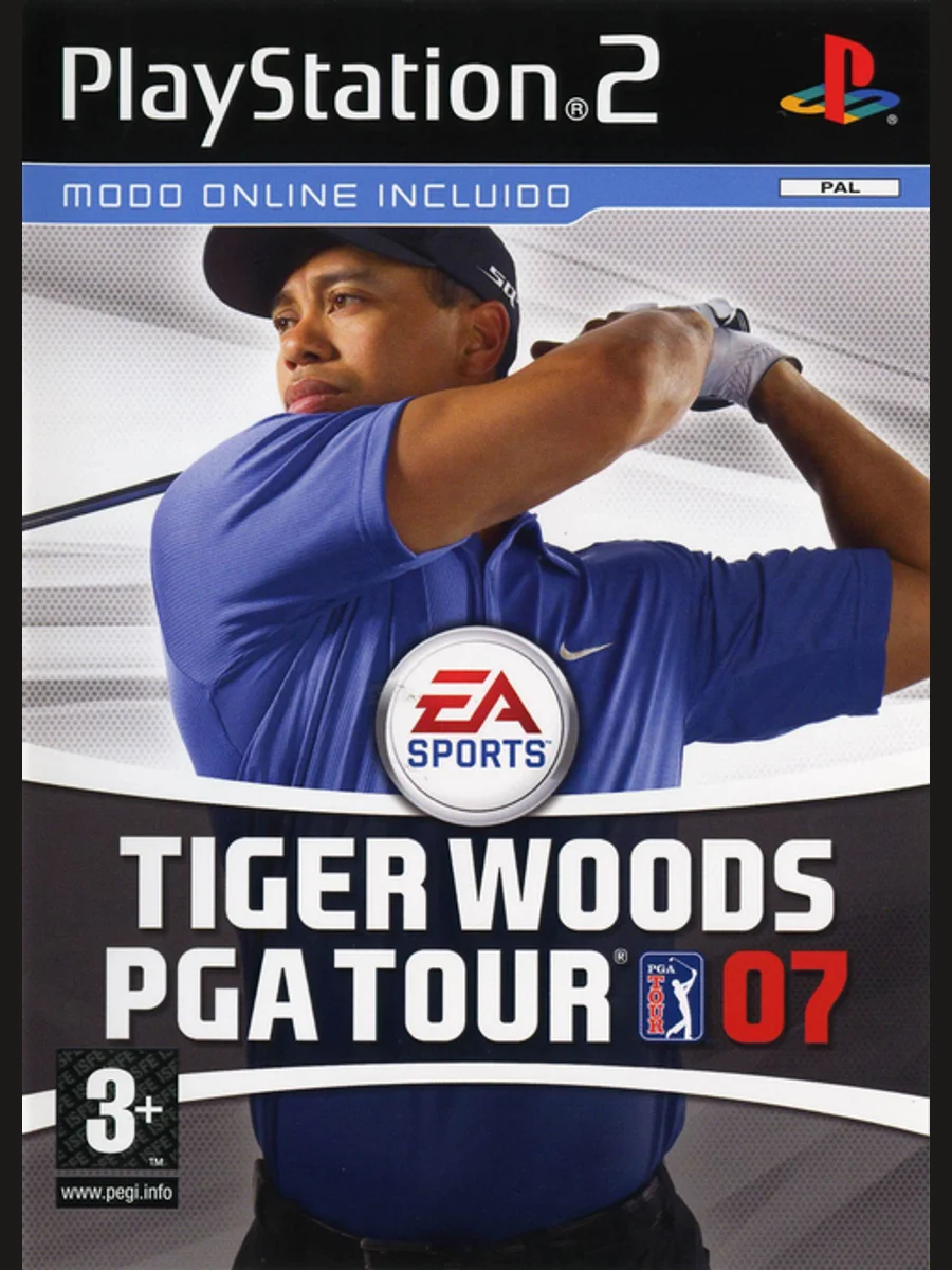 Jaquette face Tiger Woods PGA Tour 07