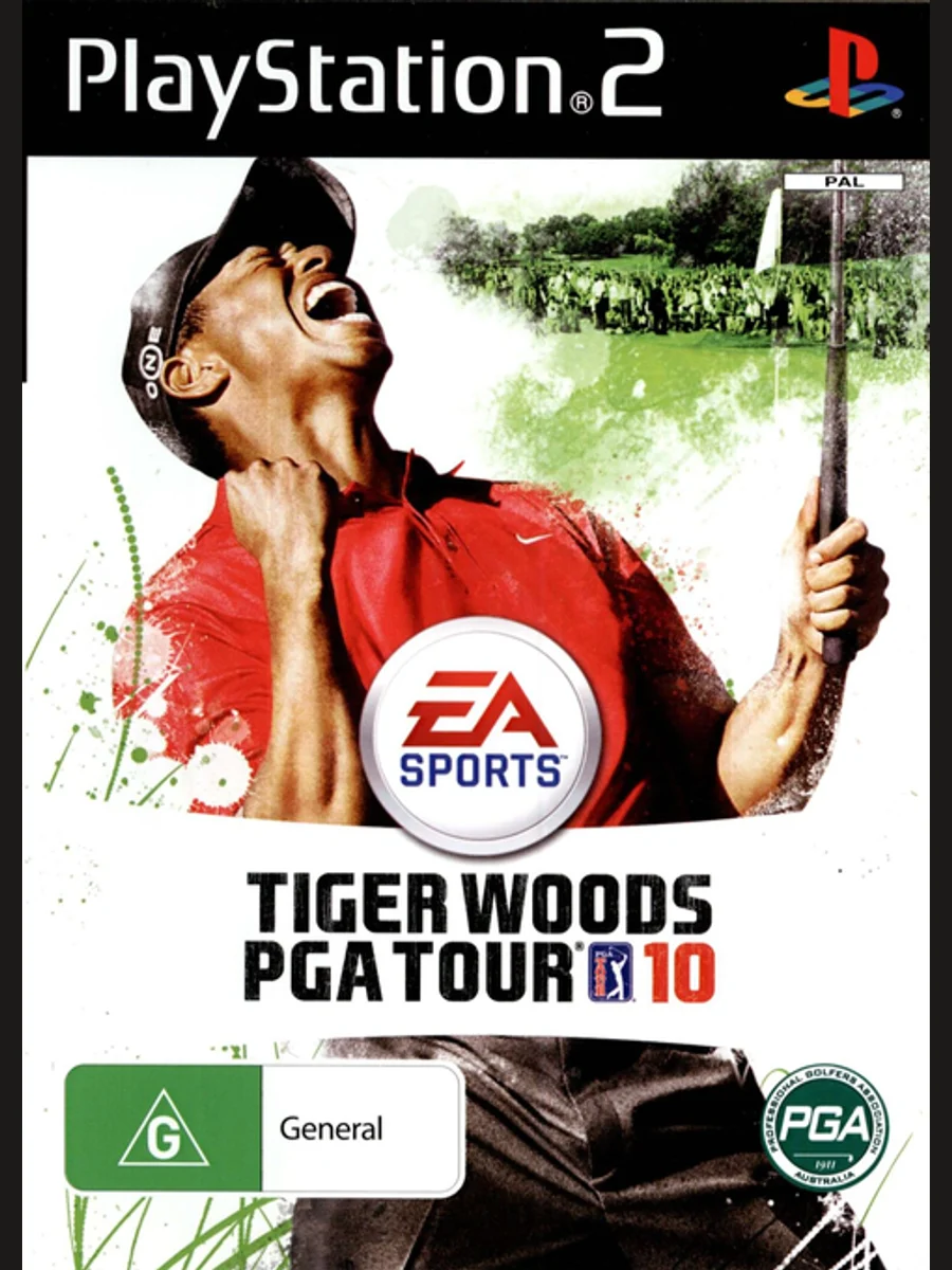 Jaquette face Tiger Woods PGA Tour 10