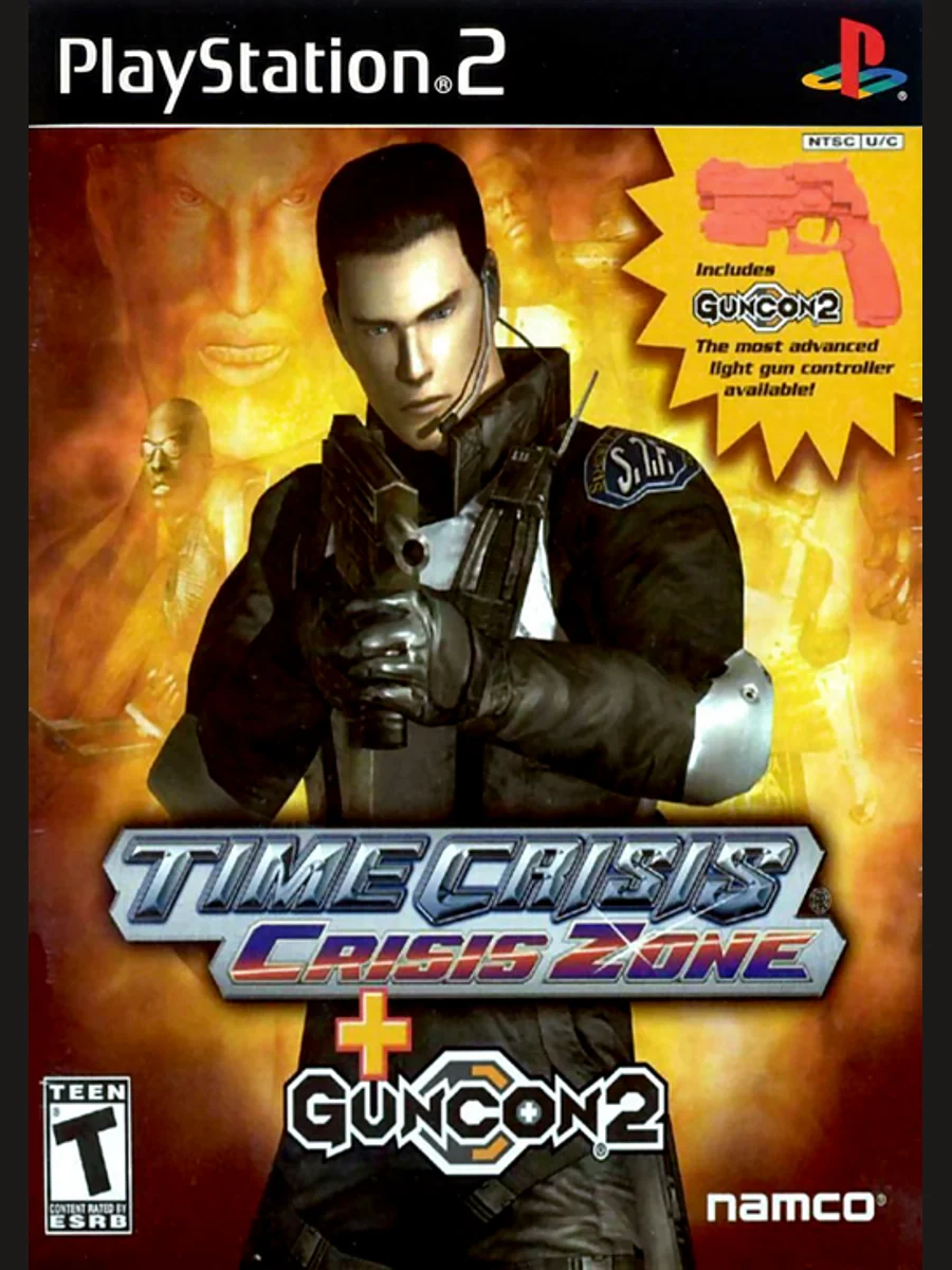 Jaquette face Time Crisis: Crisis Zone