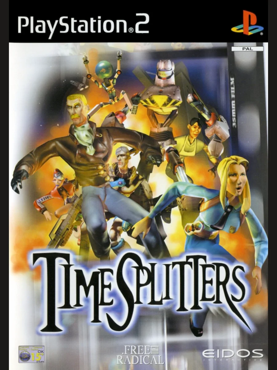 Jaquette face TimeSplitters