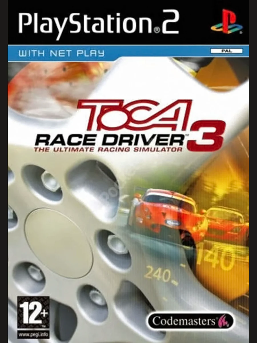 Jaquette face TOCA Race Driver 3